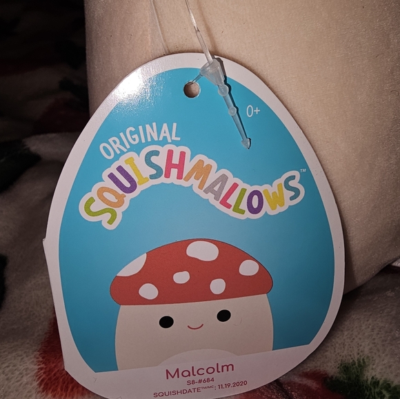 Malcom Mushroom Squishmallow - Picture 2 of 2
